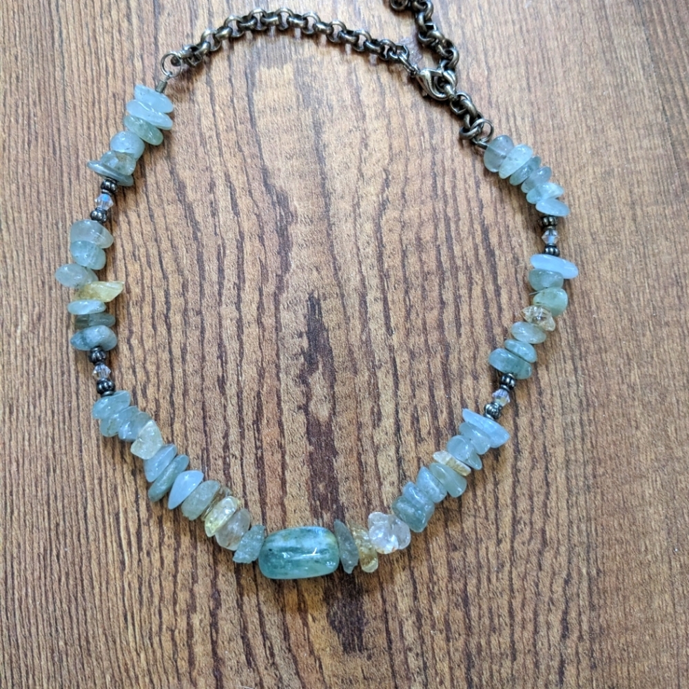 Genuine Citrine necklace